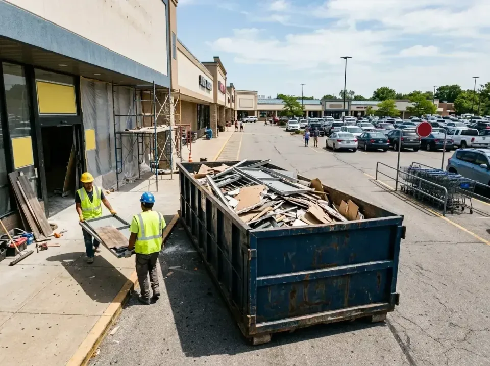 retail-store-renovation-debris-003 — frequently asked questions, Roll-off Dumpster Rentals in Chester, PA
